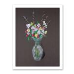 Greeting Card Of Sarahs Vase Drawing by Jerry Cohen